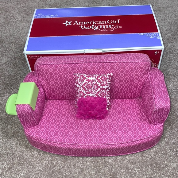 American Girl Toys Retired American Girl Comfy Couch With Original